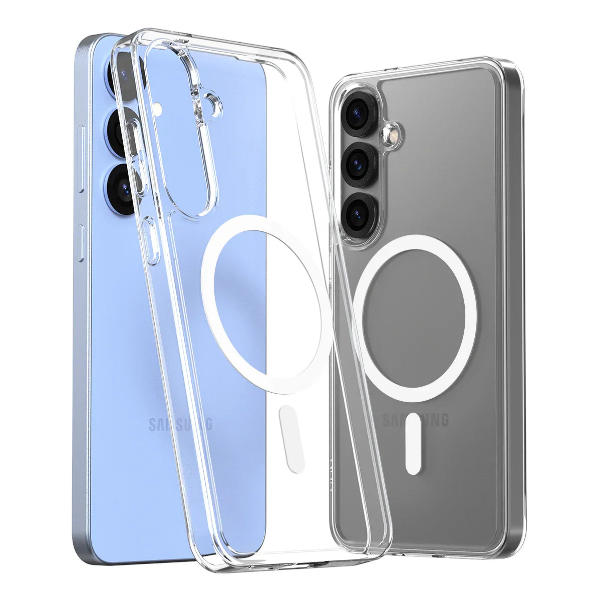 Araree Samsung S25 Plus Duple Magsafe Case - Clear - Tashqila Araree Samsung S25 Plus Duple Magsafe Case - Clear - Tashqila